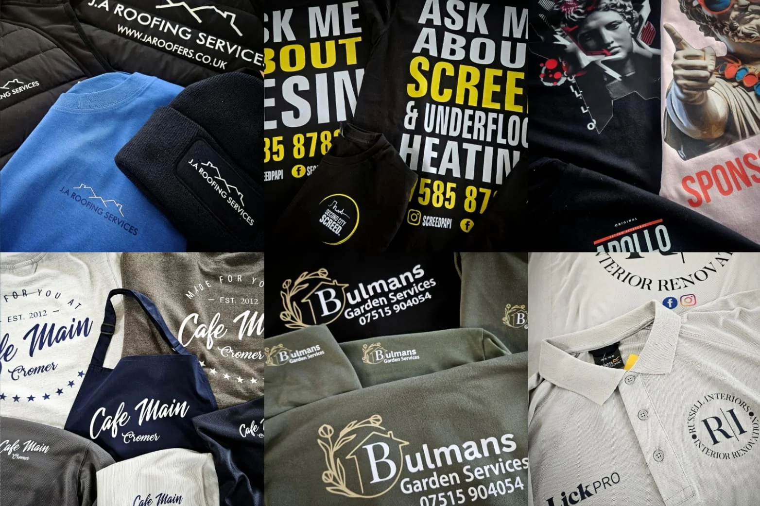 Recent custom branded work by Sammi